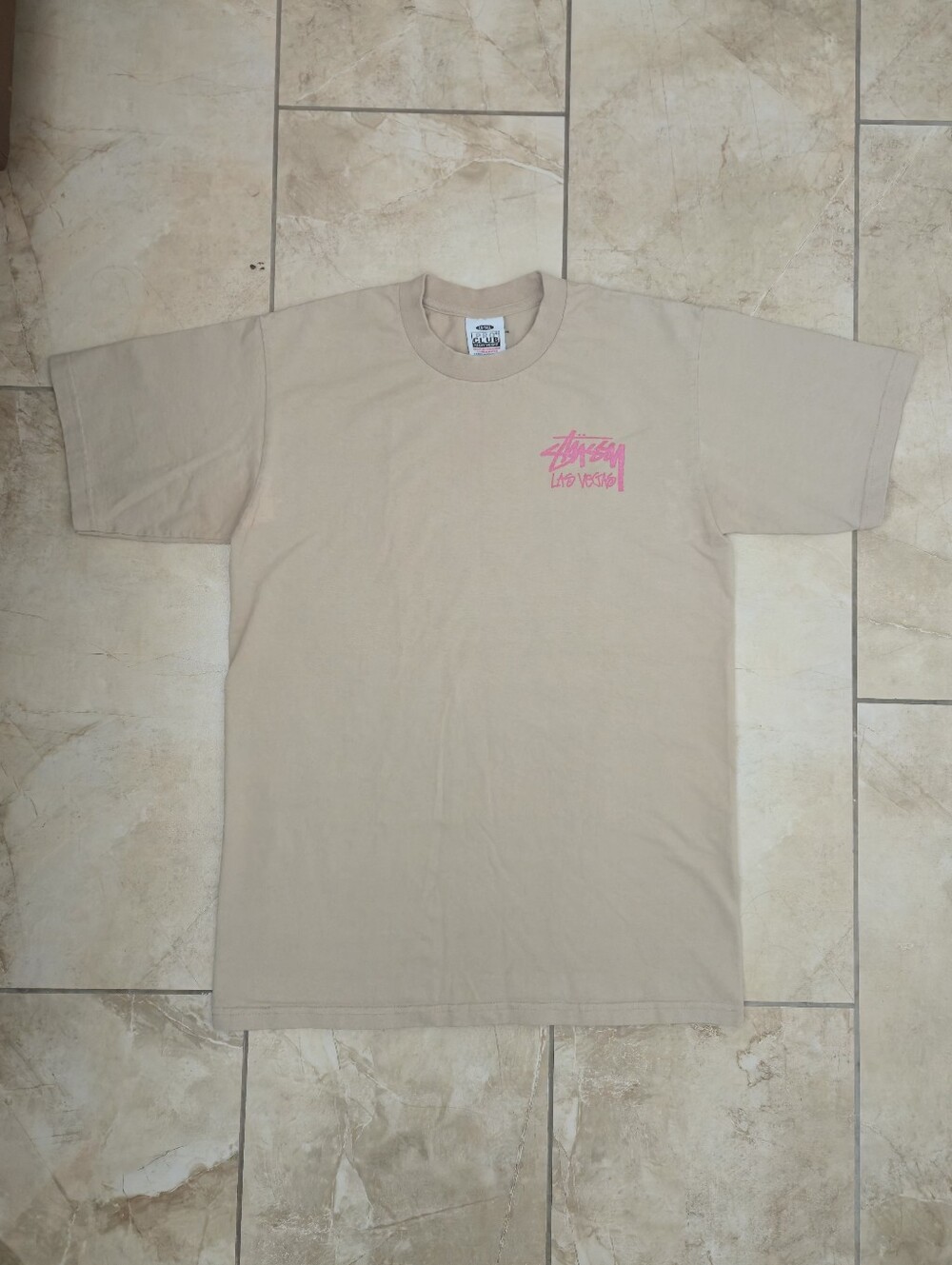 Stussy 'Las Vegas' *CUSTOM* Shirt Large Tall - Picture 3 of 10